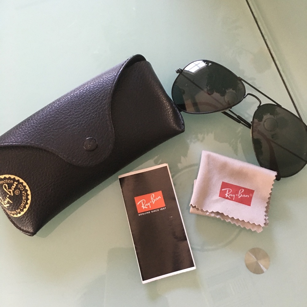 Ray Ban Aviator Polarized Sunglasses